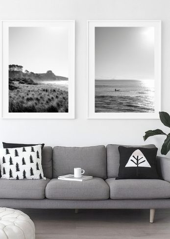 Out There Together + Late Arvo Paddle - BW